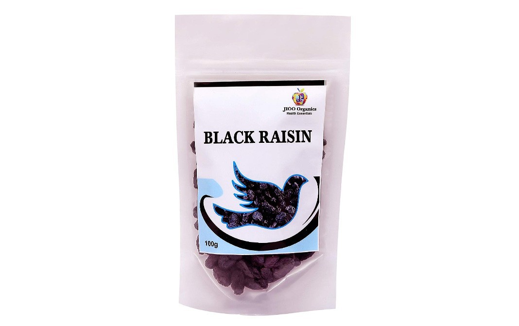 Jioo Organics Black Raisin    Pack  100 grams
